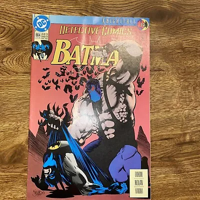 Buy Detective Comics #664 (1993) DC Key Issue Comic Book Knightfall 12 • 3.17£