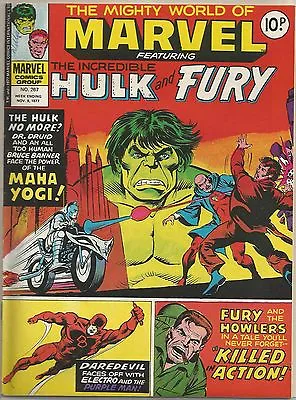 Buy The Incredible Hulk And Fury #267 : Vintage Comic Book : November 1977 • 7.95£