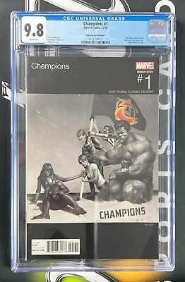 Buy Champions #1 CGC 9.8 WP (2016) Hip Hop Variant Cover (Marvel) • 118.59£