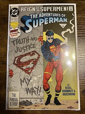Buy The Adventures Of Superman #501  • 4.35£