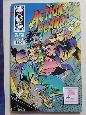 Buy ACTION PLANET #1, Philly Ashcan Edition Promo 1995 Hand Numbered 1030/5000 • 11.82£