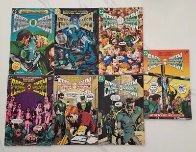 Buy Green Lantern/green Arrow #1-7 Prestige Format Reprints 1983 Neal Adams Full Set • 22£