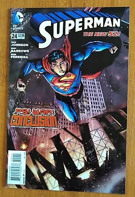 Buy Superman #24 - DC Comics 1st Print 2011 Series • 6.99£