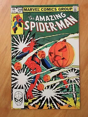 Buy AMAZING SPIDER-MAN #244 (1983) *Key!* (NM-) *Super Bright & Glossy!* • 15.15£