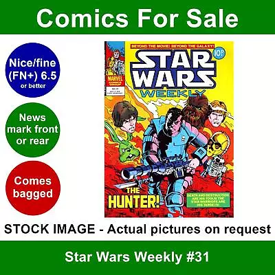 Buy Star Wars Weekly #31 Comic - Nice FN+ 06 Sep 1978 - Marvel UK • 4.99£