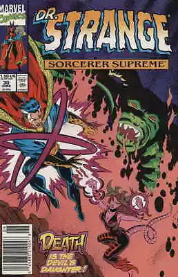 Buy Doctor Strange: Sorcerer Supreme #30 (Newsstand) FN; Marvel | Mephista - We Comb • 3.94£