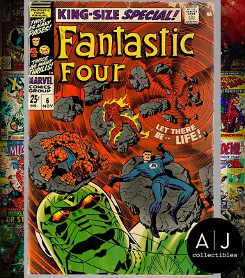 Buy Fantastic Four Annual #6 VG 4.0 (Marvel) 1968 • 110.55£