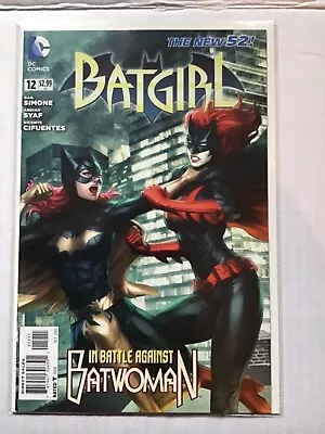 Buy Batgirl # 12 Batgirl Vs Batwoman New 52 Volume 4 Artgerm Cover Dc Comics • 19.95£