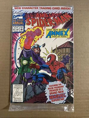 Buy Amazing Spider-man Annual #27 Polybagged With Trading Card Marvel Comics (1993) • 2.40£