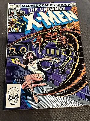 Buy Uncanny X-Men #163 - Origin Of Binary - Brood Appearance (Nov. 1982) • 5.51£