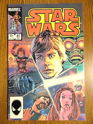 Buy Star Wars #87 Tom Palmer Cover VF Luke Skywalker Kiro Dani Leia 1st Print Marvel • 23.97£