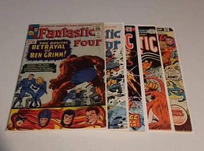 Buy Fantastic Four 41, (Marvel, Aug 1965), 157, 274, 155, 166, Comic Book Lot • 55.50£