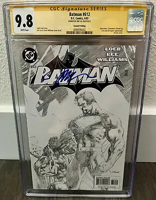 Buy Batman #612 CGC 9.8 2nd Printing Signed By Jim Lee • 224.98£