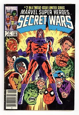 Buy Marvel Super Heroes Secret Wars #2N VG 4.0 1984 • 15.81£