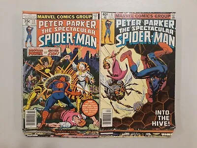 Buy Peter Parker The Spectacular Spider-Man Lot Of 15 Marvel Comics 12, 19, 21, 23.. • 39.42£