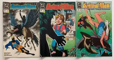 Buy Animal Man #13 To #15 (DC 1989) FN +/- Condition Issues. • 14.21£
