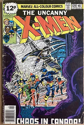 Buy Uncanny X Men #120 April 1979 1st Cameo Appearance Of Alpha Flight Pence Key 🔑 • 39.99£