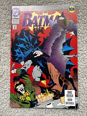 Buy Batman #492 - 1993 - DC Comics - Combine Shipping - KnightsFall Pt 1 • 2.40£