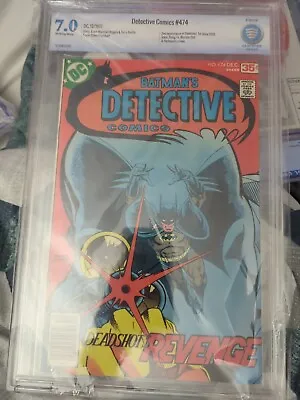 Buy Detective Comics #474 CBCS 7.0 1st Appearance Deadshot, DC Comics Batman • 39.57£