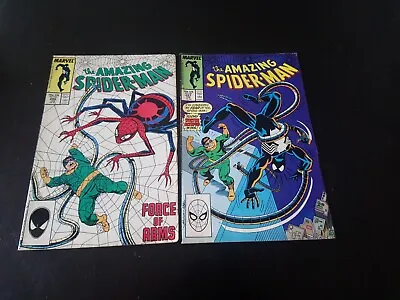 Buy Amazing Spider-Man #296 #297 Original Marvel Comics 1988 Doc Ock • 11.99£