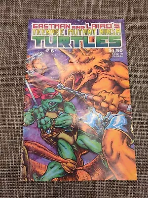 Buy Eastman And Laird's Teenage Mutant Ninja Turtles #6 (1986) • 19.99£