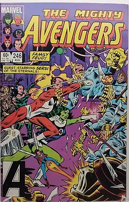 Buy Avengers #246 (1984) (1st App Maria Rambeau) MCU Multiverse Of Madness NM+ • 40.08£