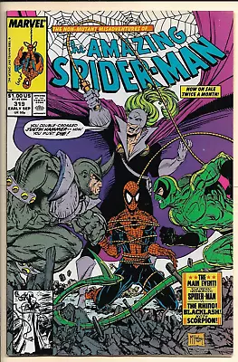 Buy Amazing Spider-Man #319 VF/NM  (1989) Rhino And Scorpion. Todd McFarlane Art! • 11.06£