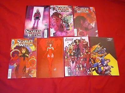 Buy Scarlet Witch 1-5 2 3 4 David Nakayama Virgin Foil Avengers Forever 1 Variant • 170£
