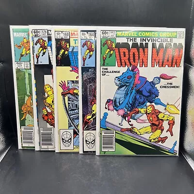 Buy IRON MAN Lot Of 5 Issue #’s 163 164 168 174 & 175 (B59)(15) • 15.98£