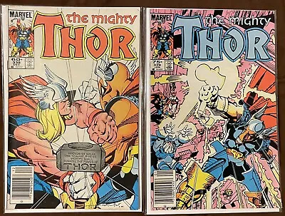 Buy Thor #338 & #339 2nd Beta Ray Bill Appearance & 1st Stormbreaker Newsstand  • 16.07£