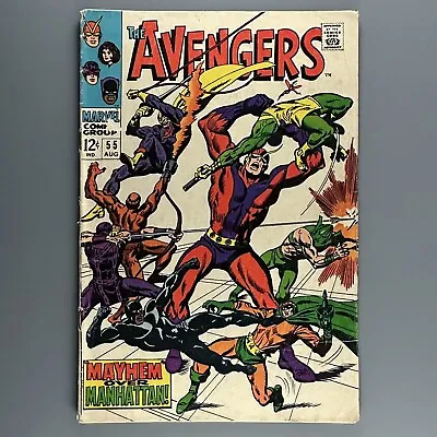Buy Avengers 55 (1963) 1st Appearance Of Ultron VG FN Quality • 56.29£