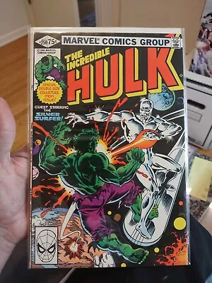 Buy Incredible Hulk #250 Silver Surfer Direct Ed. 1980 VF+ Looks Mint See Pics • 23.97£