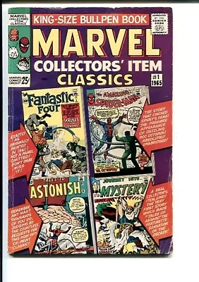Buy Marvel Collector's Item Classics 1 Fn+ Ff2 Asm3 Tta36 Jim97 1965 • 35.98£
