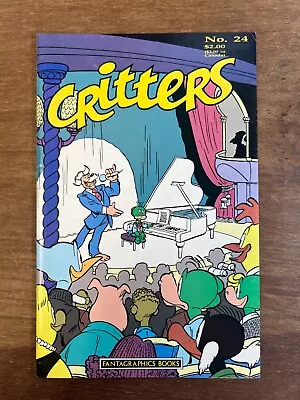 Buy Critters No. 24  May 1988 Fantagraphics Books First Print February 1988 • 3.20£