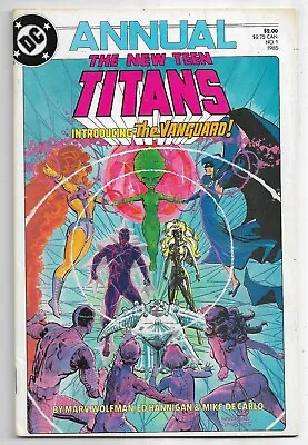 Buy The New Teen Titans Annual #1 FN (1985) DC Comics • 3£