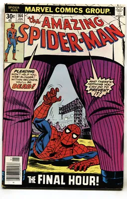 Buy AMAZING SPIDER-MAN #164--comic Book--MARVEL COMICS--KINGPIN-- VF • 30.48£