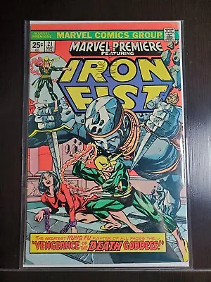 Buy Marvel Premiere#21 (1975) *1ST FULL APP OF MISTY KNIGHT*  • 22.91£