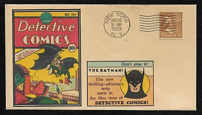 Buy Detective Comics 27 Batman Featured On Collector's Envelope *OP245 • 3.95£