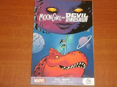 Buy Marvel Comics: MOON GIRL And DEVIL DINOSAUR 'FULL MOON' Graphic TPB 2019 6  X 9  • 12.99£
