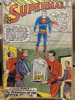 Buy SUPERMAN 1963 ISSUE #158 “The Invasion Of The Super-People” DC • 19.79£