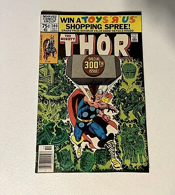 Buy 🔥The Mighty Thor #300 1980 MARVEL COMIC BOOK NEWSTAND. SEE PICS!! • 7.12£