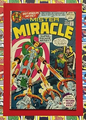 Buy MISTER MIRACLE #7 - APR 1972 - 1st HARASSERS APPEARANCE - FN- (5.5) CENTS COPY! • 12.99£