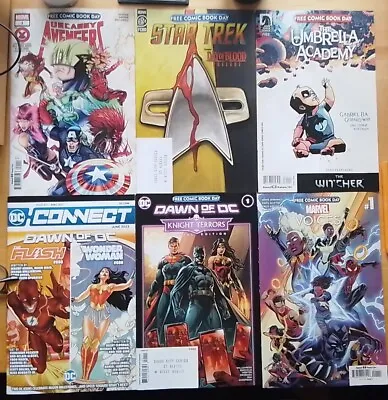 Buy Comic Book Day 2023 Pick 1  Marvel Voices/DC/Star Trek/Avengers/Umbrella Academy • 1.99£