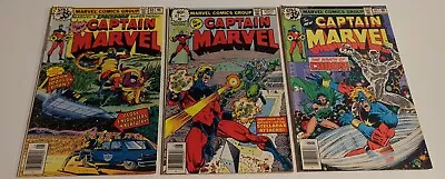 Buy Captain Marvel 60 61 62 Comic Book Lot  Last Issue In VF Condition Marvel 1983 • 7.23£