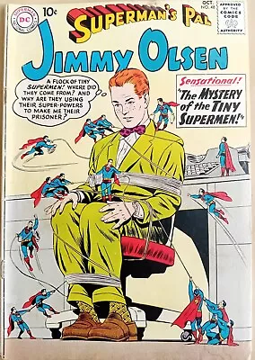 Buy Jimmy Olsen #48 - GD/VG (3.0) - DC 1960 - 10 Cents Copy - Superman App • 10.99£