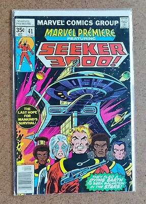 Buy Marvel Premiere #41 - 1st Team App. Of Seeker 3000 Marvel Comics 1975 • 4.74£