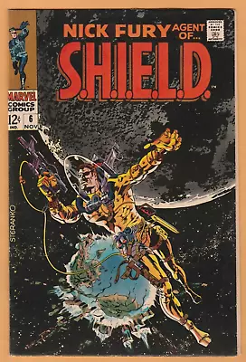 Buy Nick Fury, Agent Of Shield #6 - Classic Steranko Cv. - VF • 31.83£