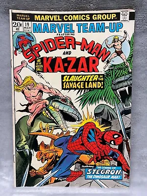 Buy Marvel Team-Up #19 (1974) Spider-Man MVS Intact High Grade VF • 19.71£