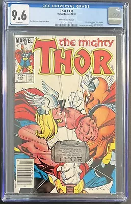 Buy Thor #338 CANADIAN PRICE VARIANT! CGC 9.6 WHITE PAGES! 🔥🔑 • 79.94£