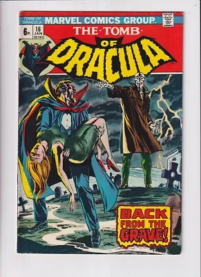 Buy Tomb Of Dracula (1972) #  16 UK Price (6.0-FN) (1252266) 1st Dr. Sun 1974 • 21.60£
